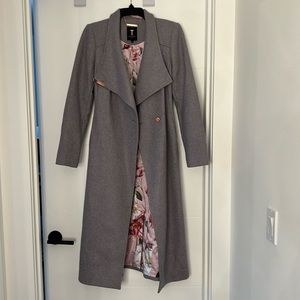 Ted baker wool wrap coat